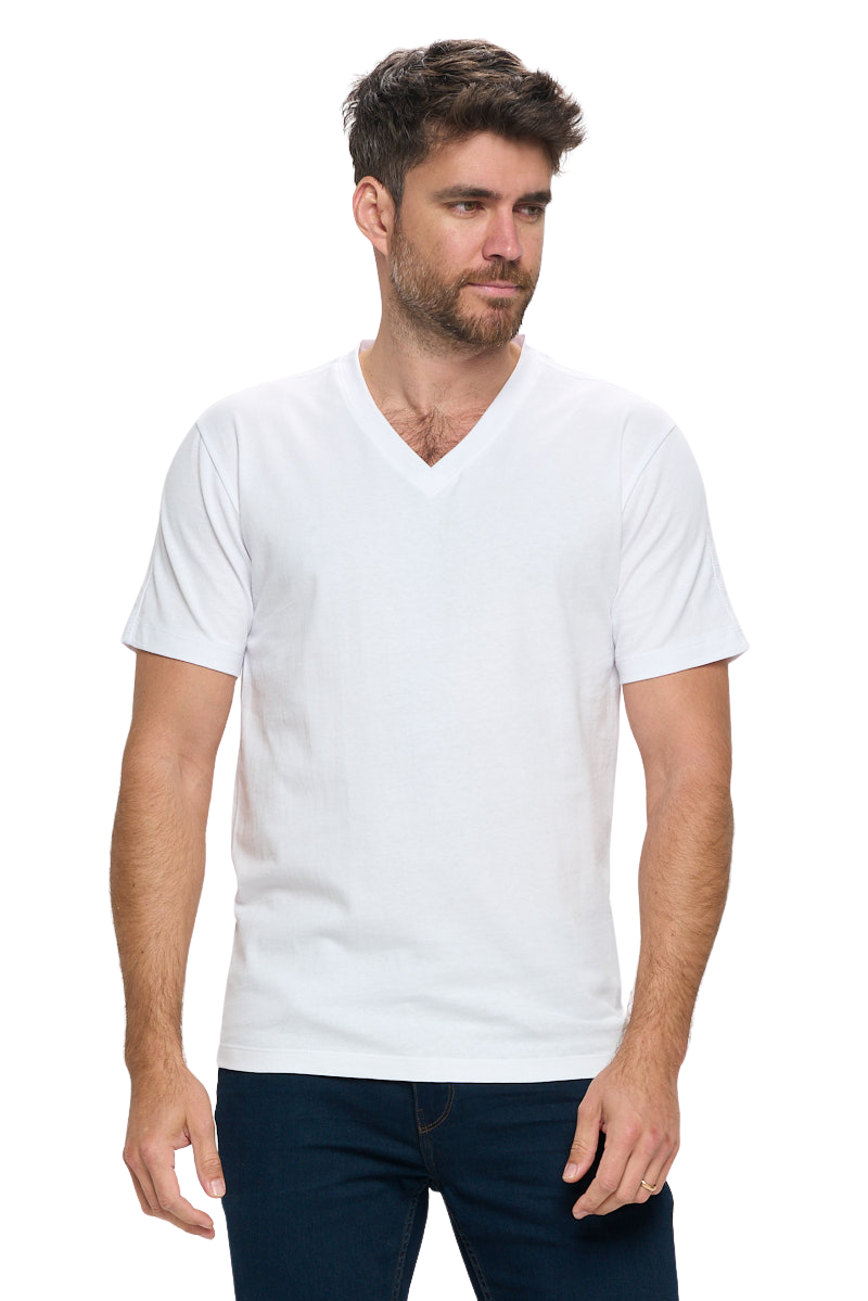 Men's Short Sleeve V-Neck Shirt